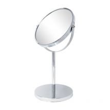 Deblanch - Espejo de pie con aumento 5x, cromado