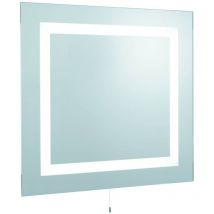 Searchlight - 4 ljus belyst fluorescerande badrumsspegelljus IP44