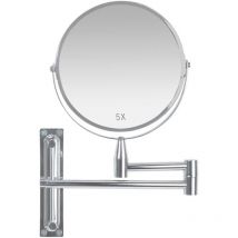 Andrea House - Espejo Extensible, Cromado