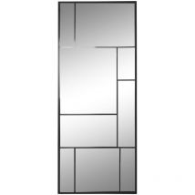 Espejo Hierro Cristal 60X2X150 Negro