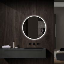 Ledimex - Espejo led baño redondo retroiluminado gamma Ø60 - cristaled