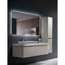 Ledimex - SUEC006/80 suecia Espejo led Cuadrado Retroiluminado Cromo 80x80 cm - ref: SUEC006/80