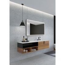 Mice Collection - Specchio led per Bagno, Spogliatoio Retroilluminato Triled - Sensore Antiappannamento Bianco Freddo/Naturale/Caldo Cornice in