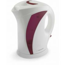 Bouilloire électrique Iguazu, 2200W 1,7 l, blanche et rouge (EKK018R) - Esperanza