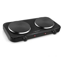 Esperanza ekh010k Elektroherd, Oberteil, 2 Heizfelder, schwarz