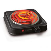 Esperanza - Piastra elettrica - 1000 w - Nera