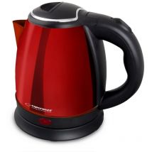 Ekk128r bouilloire électrique parana 1 l noir, rouge 1350 w - Esperanza