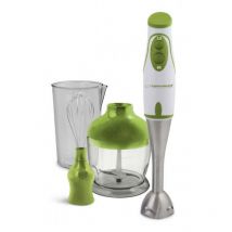 EKM003G Pesto - Frullatore a immersione (450 w, metallo), colore bianco, verde - Esperanza