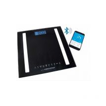 Esperanza - EBS016K 5901299954065 - EBS016K B.Fit - Pèse-personne Bluetooth 8-en-1, noir