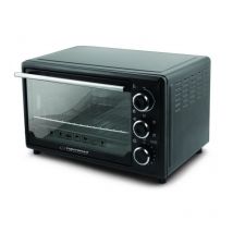 Esperanza - EKO006 Mini-Backofen mit Umluft und Spieß 25 l 1600W Schwarz