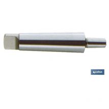 COFAN espiga sujeccion cono morse 2 - b-16 , Accesorio espiga de sujeción para sujetar el portabrocas al taladro de columna. Disponible para dos