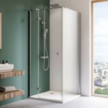 Breuer - Espira Paroi fixe pour porte pivotante Dimensions paroi fixe: 90 cm