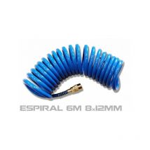 Clavesa - Espiral 6 m. 8x12 mm. Con conexiones