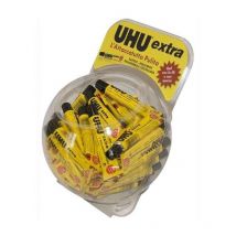 Espositore a Boccia adesivo Colla Gel attaccatutto UHU 20 ml conf. 60 pz