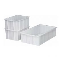 Craemer - Balinera De Plástico De Esquina 55L Nd-Pe Blanco L750Xl445Xh200Mm Sin Cramer De Agujero De Mango