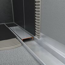 Edelstahl Duschrinne 80cm, ess Easy Drain Compact 30 ff Zero EDCOMFFZ800-30