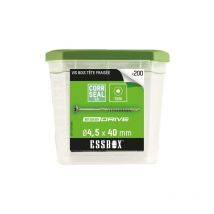 Scell-it - essbox Holzschraube - Ø4,5 mm x 40 mm - Packung mit 200 Stück - EX-1371061