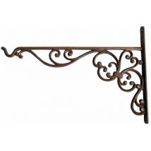 Esschert Design Haken für Hanging Basket, Wandhalterung für Hängekörbe, Befestigung für Hängeampeln, groß, ca. 35 cm
