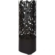 Esschert Design - Braciere Cilindrico Flames in Acciaio Nero FF408