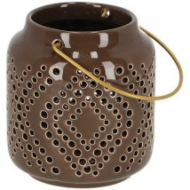 Esschert Design - Desert Dream Windlicht s Braun - Keramik
