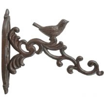 Gancio di Supporto per Fioriera in Ghisa Marrone BR21 - Esschert Design
