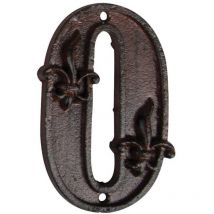 Esschert Design Hausnummern Ziffer 0