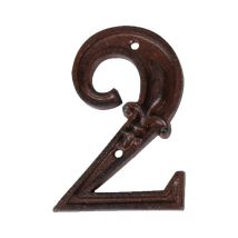 Esschert Design Hausnummern Ziffer 2