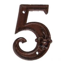 Esschert Design Hausnummern Ziffer 5