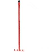 Kinderharke Rot Insektenmotiv 88.6 cm - Metall - Esschert Design