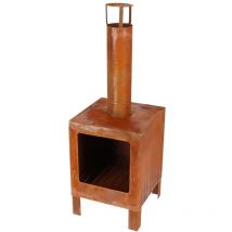 Esschert Design - Furniture Limited - Poêle de terrasse s Rouille