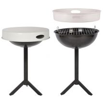 Esschert Design - Table barbecue avec plateau amovible