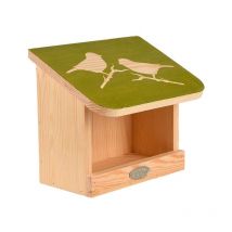 Wandfutterhaus für Vögel Schablone