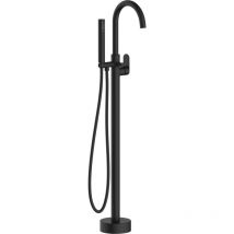 Charme columna de suelo mecánica negra para baño de isla - Essebagno