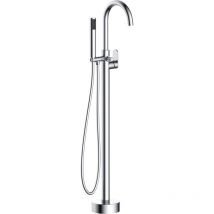 Colonne de sol mécanique Charme pour baignoire ilot chrome - Essebagno