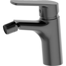 Essebagno Bidetmischer Gun Metal – Gesamthöhe 15 cm – kalkresistenter Belüfter – 5 Jahre Garantie