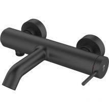 Essebagno - Luisa Mezclador mecánico de bañera y ducha negro