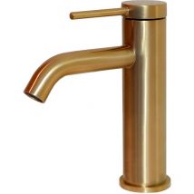 Essebagno - Lollipop mezclador de lavabo bajo cobre cepillado