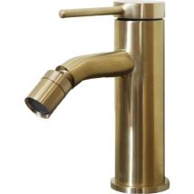 Essebagno - Lollipop Bidet Mischer in gebürstetem Gold.