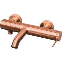 Essebagno - Luisa Mechanische Wannenarmatur Roségold gebürstet