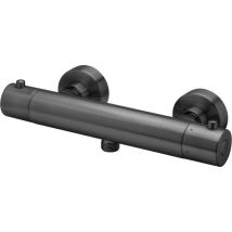 Essebagno - Mezclador termostática de ducha Luisa Gun Metal