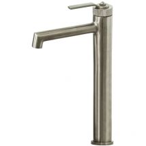 Molette Mezclador alto de lavabo en acabado de acero inoxidable cepillado - Essebagno