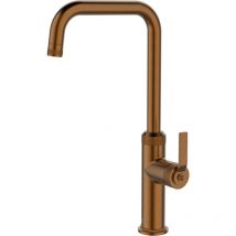 Essebagno - Molette Mezclador de fregadero cobre cepillado