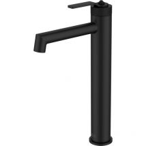 Molette Miscelatore per lavabo alto nero opaco - Essebagno