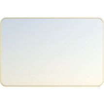 Specchio Musea 80x60 oro spazzolato - Essebagno