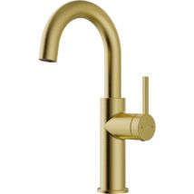 Essebagno - Reflet hoher Waschtischmischer gebürstetes Gold