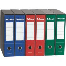Esselte - Cf6 registratori Essential Pr Dorso 8 Verde