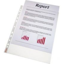 Prospekthülle Standard Plus din A4 0,09mm oben offen Polypropylen transparent 100 St./Pack.