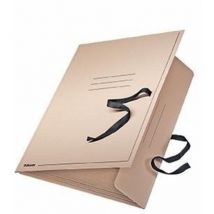 Zeichenmappe din A3 Karton recycelt naturbraun