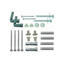 Essentials Basin and Toilet Fixing Pack - Side