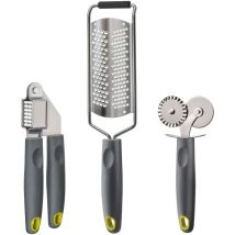 Essenzielles Pizza-Set für Zuhause Käsehobel, Knoblauchpresse, Pizzaschneider